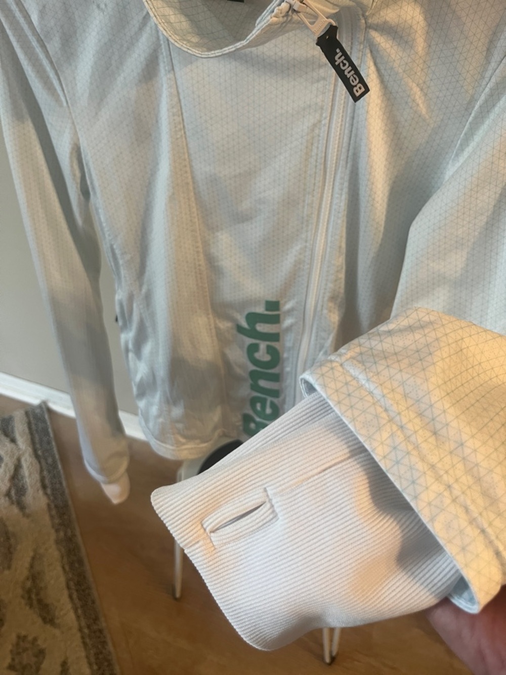 Bench White Running jacket, lightweight - Picture 4 of 9